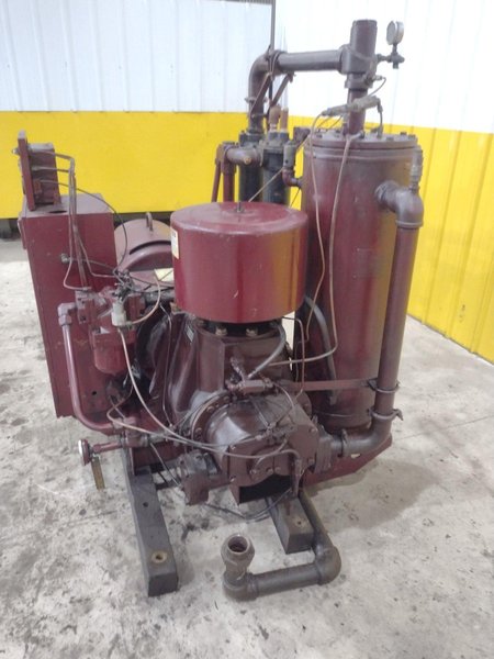 100 HP LEROI MODEL #A219-152-3_C7 WATER COOLED AIR COMPRESSOR: STOCK #21254
