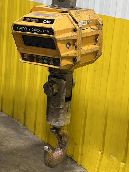 20,000 LBS CAS GASTON IIII DIGITAL CRANE SCALE: STOCK #16099