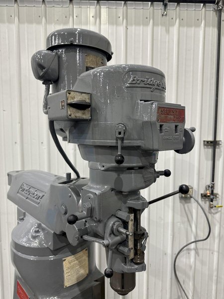 2 HP BRIDGEPORT RAM TYPE VERTICAL MILL: STOCK #77516