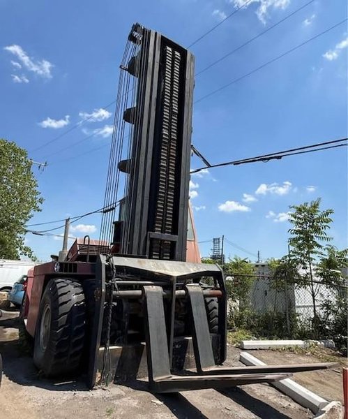 90,000# 1995 LINDE HD COIL LIFT TRUCK FORK LIFT STOCK# 4399