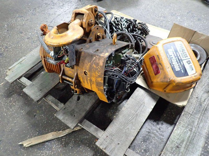 HARRINGTON 5 TON ELECTRIC HOIST  -  ES2-467