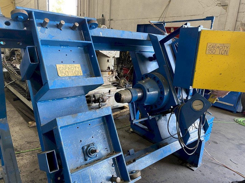 150 TON X 20' DAKE HORIZONTAL INCLINED WHEEL PRESS: STOCK #56640