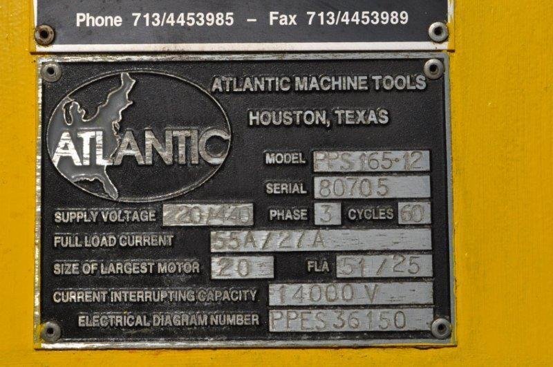 165 Ton x 12' Haco Atlantic Hydraulic Press Brake