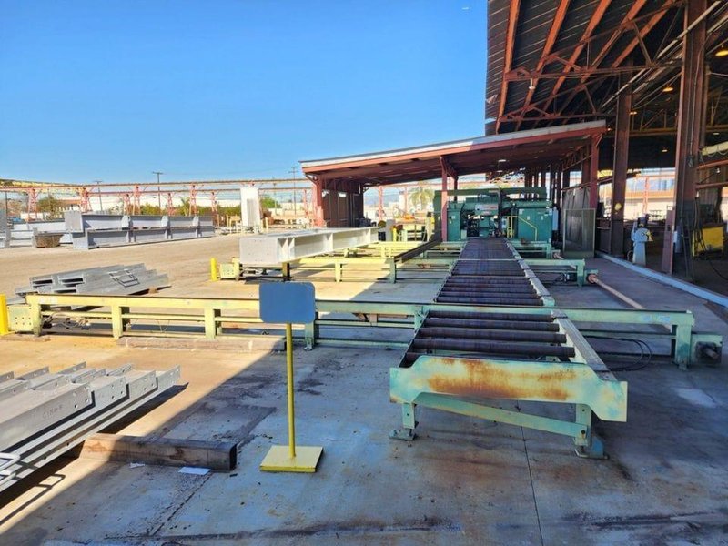 Peddinghaus BDL-1250/9B Beam Drill Line, 2010 – With MEBA 1270GP Saw