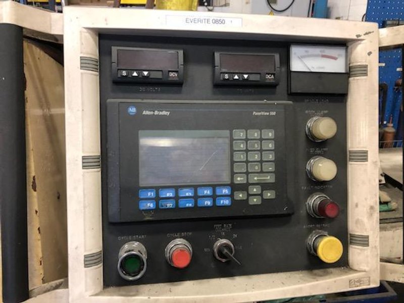 EVERITE MACHINE PRODUCTS ELECTOR CHEMICAL CUTTER TUBE CUT-OFF MACHINE MODEL CIC218 STOCK# 2130