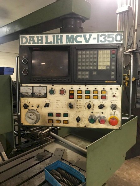 1987 DAH LIH MODEL #DL-MVC1350 CNC VERTICAL MACHINING CENTER : STOCK 13927