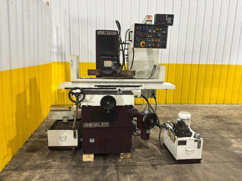 8" X 18" CHEVALIER MODEL #FSG-3A818 3 AXIS HORIZONTAL SURFACE GRINDER: YOBRO 24155