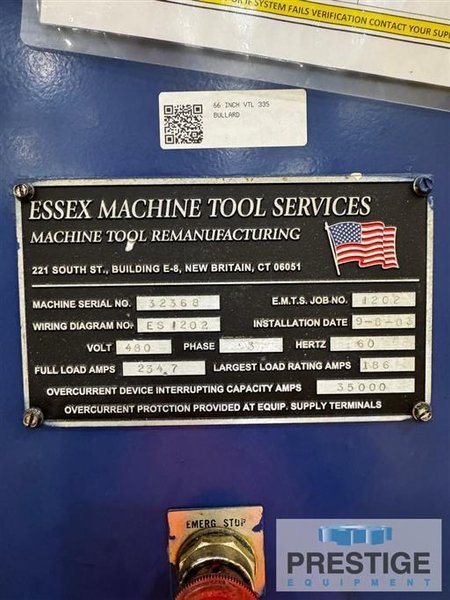 Boring Mills Vertical CNC