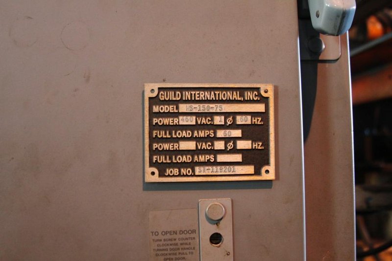 72&#039; GUILD MODEL WS-150-75 SHEAR END WELDER: STOCK #65459