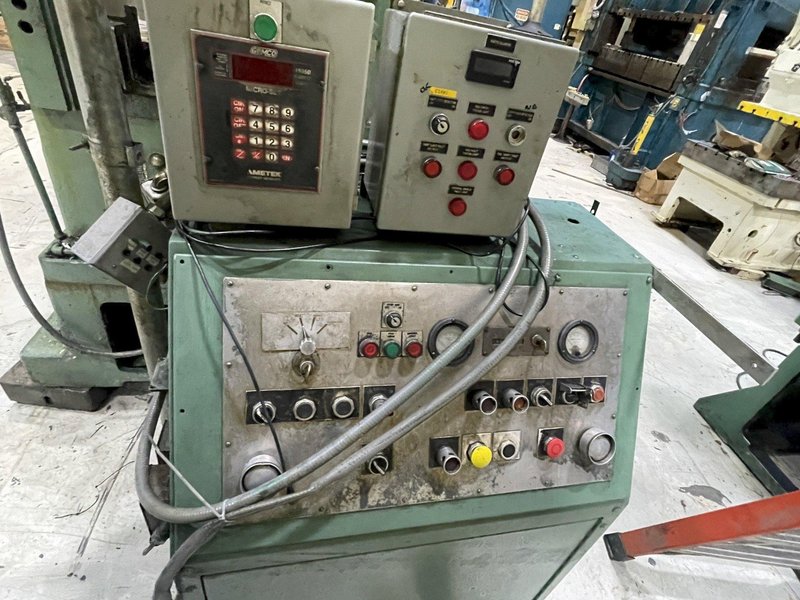 150 Ton Minster P2-150-54 Piece-Maker Highspeed Mechanical Stamping Press, Refurbished in Process