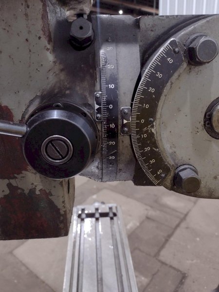 3 HP SUPERMAX MODEL #YCM-16VS VARIABLE SPEED VERTICAL RAM TYPE MILL: STOCK #19651