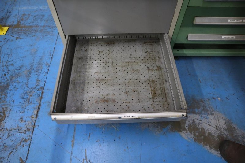 Turret Maintenance Parts and Hardware for Weidemann C3000 in 8 Drawer Cabinet- Auction Item