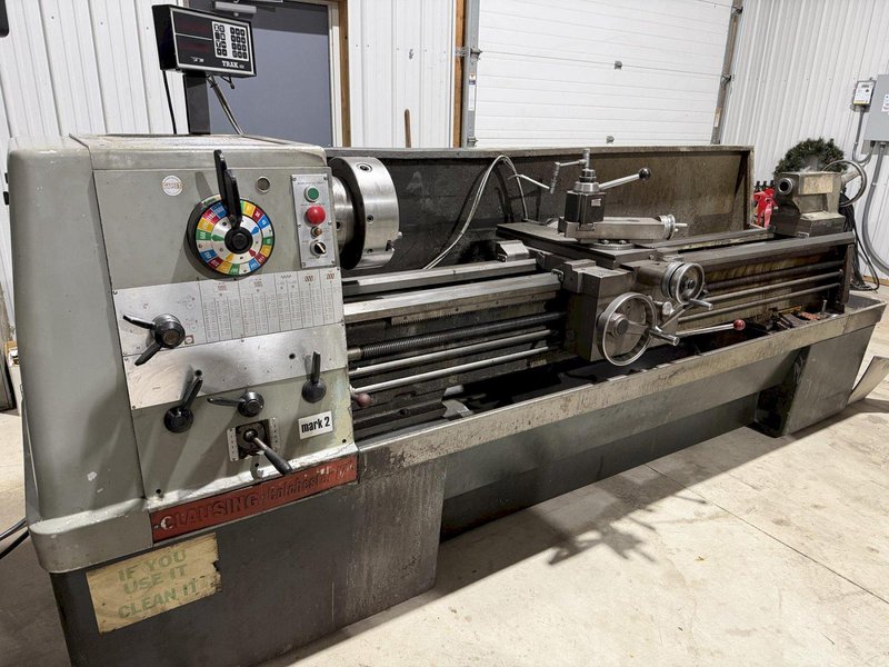 Clausing Colchester 17" x 80" Engine Lathe