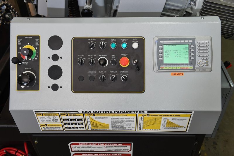 NEW 20"H x 30"W HYD-MECH MODEL M-20A AUTOMATIC HORIZONTAL PIVOT BAND SAW
