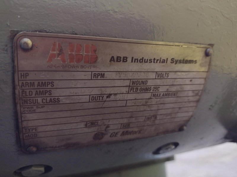 2" X 6 ROLL TURNER MACHINE (MACKINTOSH-HEMPHILL) ROTARY TUBE &amp; PIPE STRAIGHTENER Stock # 14363