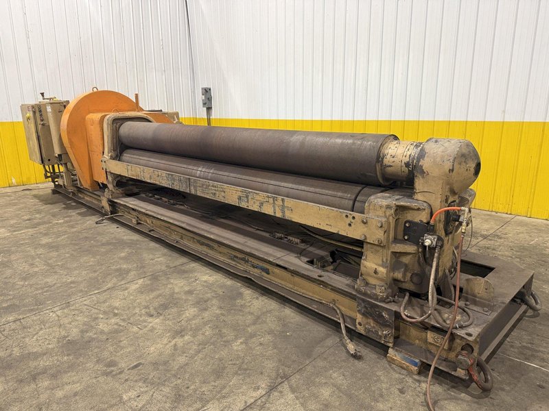 12' X 1/2" WEBB MODEL #9L-2A 3 ROLL INITIAL PINCH PLATE ROLL: YOBRO #25845