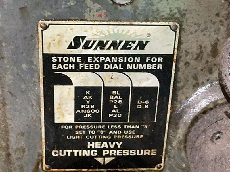 SUNNEN 17" X 28" HONING MACHINE   -  MBB-1650-MS