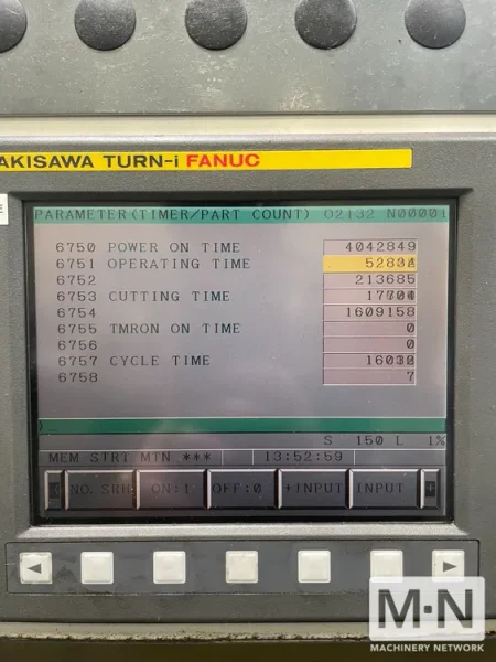 Takisawa NEX-110 CNC Lathe, 2008