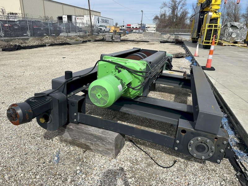 50 TON X 42'8"' PROSERV ANCHOR DOUBLE GIRDER OVERHEAD BRIDGE CRANE. STOCK # 0871724