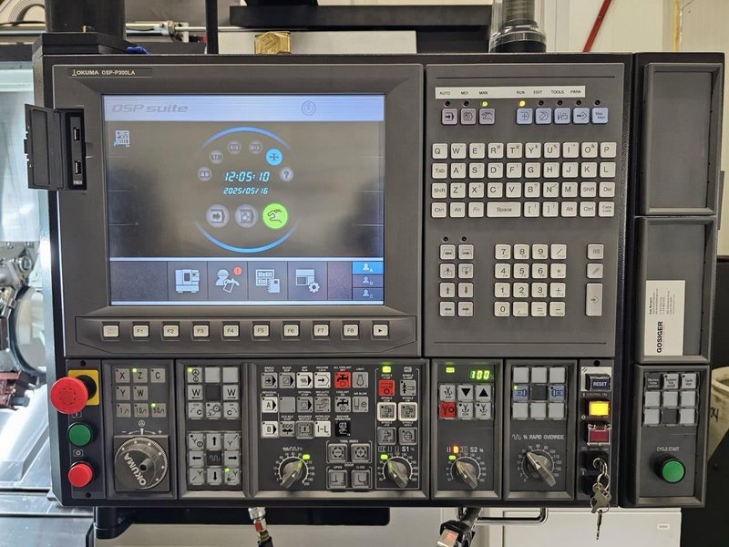 Okuma LB3000EX2-MYW 800 CNC Lathe, 2022 – Very Low Hours