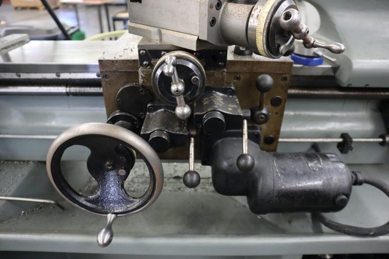 Hardinge HLV-H Toolroom Lathe, Variable Speed Spindle, Power Feeds, Threading, 5C Closer, Chucks- Auction Item