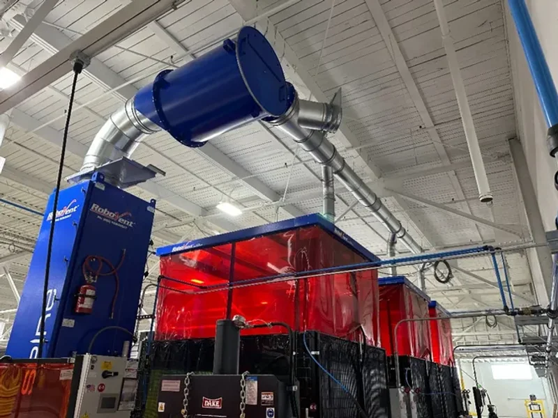 ROBOVENT 15 HP DUST COLLECTOR  -  MLS-01-5500