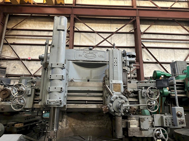 54&quot; Bullard Cutmaster Vertical Boring Mill, VTL, VERTICAL TURRET LATHE