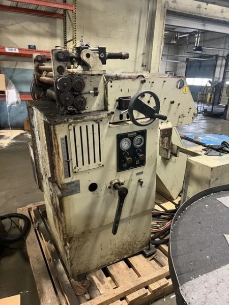 MINSTER 20" CABINET MOUNTED SERVO FEEDER, S/N 18-51434, STOCK# 14223J