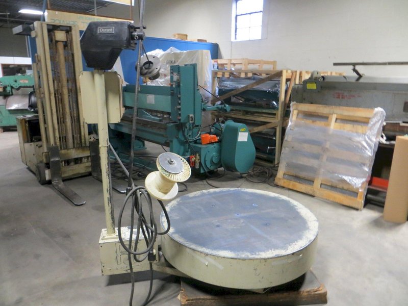 DURANT 5,000 LB. POWERED  PALLET UNCOILER, MODEL 5025-42