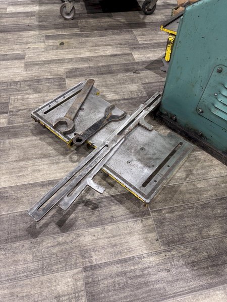 120 TON PIRANHA P120 HYDRAULIC IRONWORKER: STOCK #80681