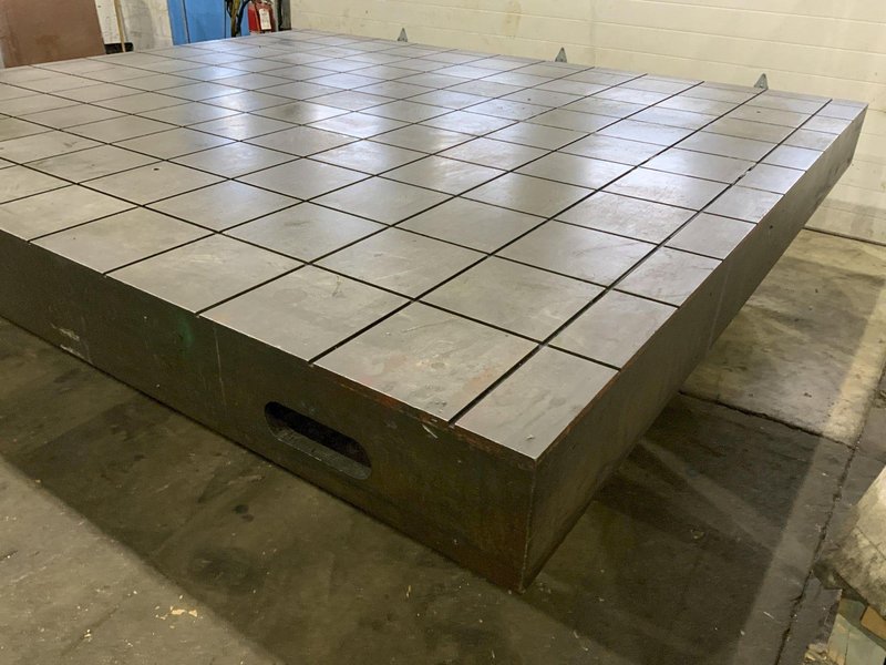 117.5" X 105" PORTAGE SURFACE PLATE/TABLE: STOCK #80846