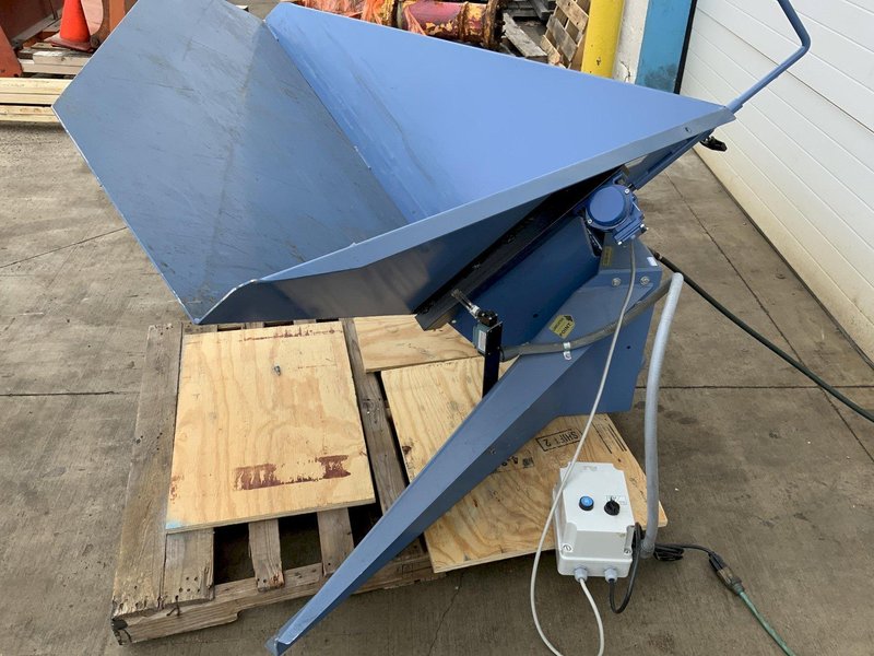 1000 LB ENSIGN MODEL 10-8500 GAYLORD TILTER W/ VIBRATOR: STOCK #80927