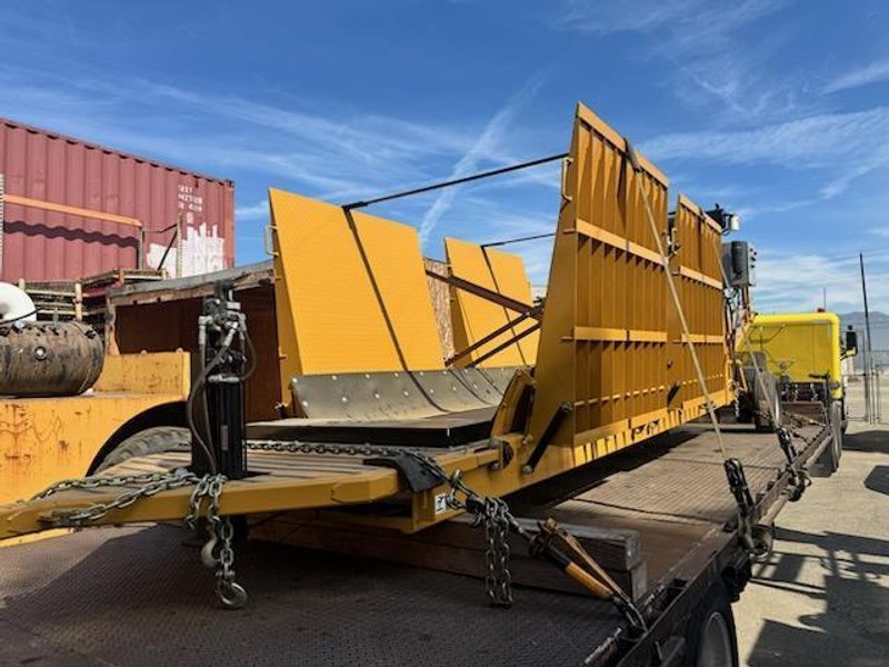 Logan RVP1410 Drive-Over Hopper Bottom Unloader Conveyor, 2024 – Portable Grain Truck Unloading System