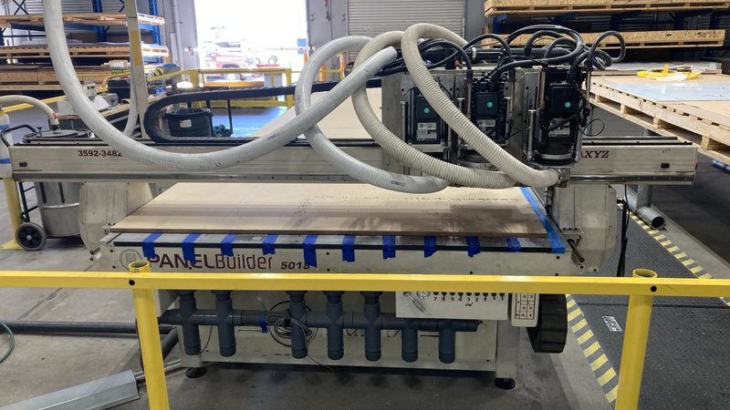 6′ x 18′ AXYZ 5018 Panel Builder CNC Router, 2008