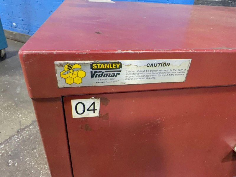 VIDMAR STANLEY 3 DRAWERS TOOL CABINET