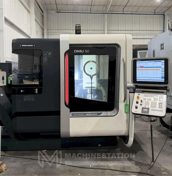 DMG Mori DMU 50 5-Axis CNC Universal Machining Center – 18,000 RPM Mill