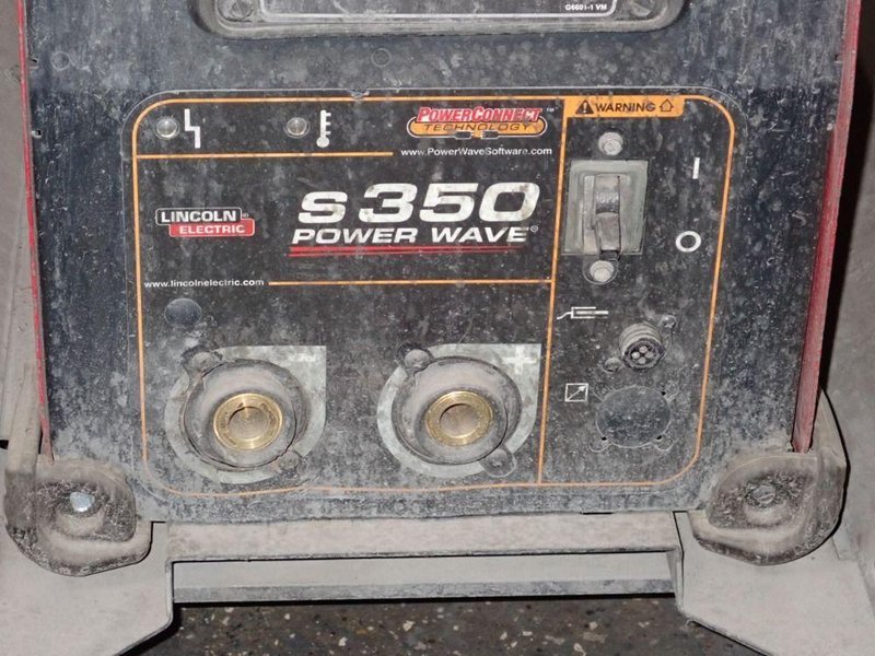 LINCOLN 350 AMP WELDER  -  POWER WAVE S350