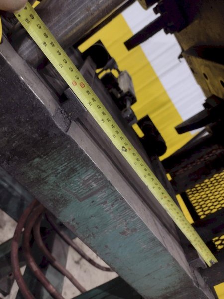 12 TON AIRAM 4-POST PNEUMATIC CUTOFF PRESS, 1&quot; STROKE: STOCK #21330