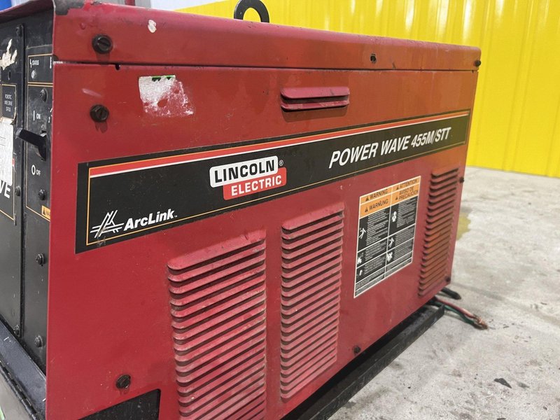 LINCOLN POWER WAVE 455M/STT WELDER: STOCK 18498