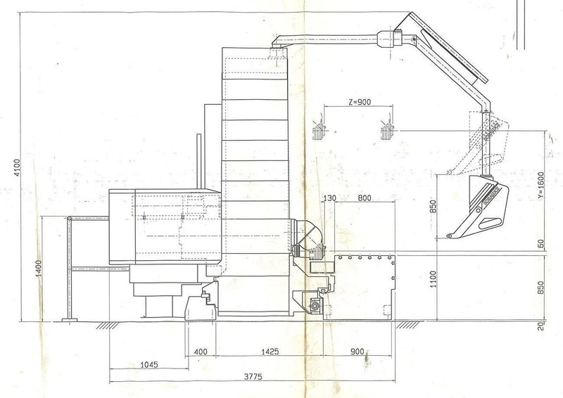 Soraluce SL8000 - X: 6500 - Y: 1600 - Z: 900 mm CNC