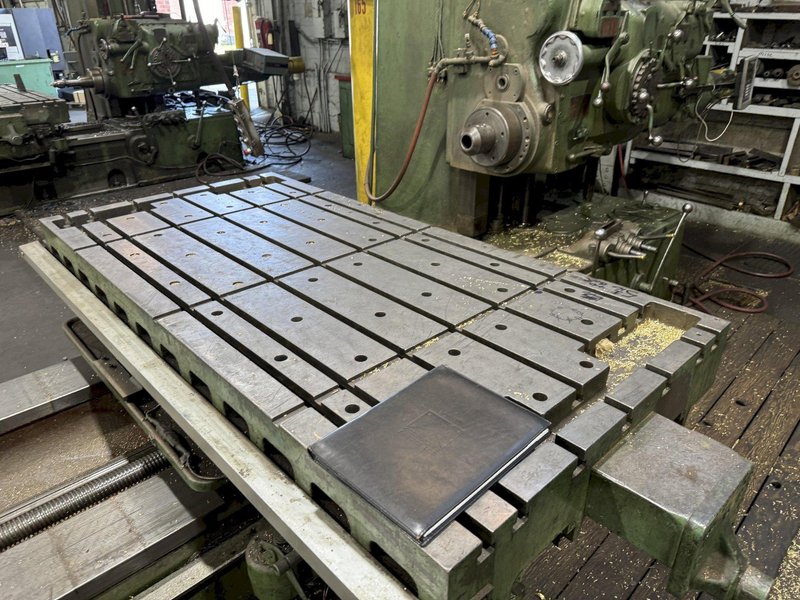 4&quot; GIDDINGS &amp; LEWIS 340-T HORIZONTAL BORING MILL. STOCK # 0668225