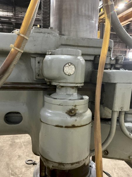 5' X 11" CARLTON MODEL #1A RADIAL ARM DRILL: YOBRO #25176