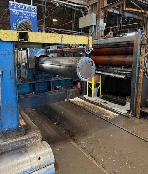 72" x 9.00" x 50,000# Braner Slitting Line