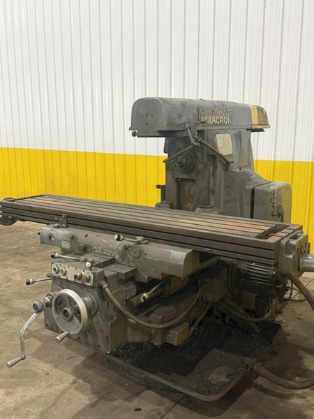 #4 CINCINNATI MILACRON MODEL #415-16 PLAIN DIAL TYPE HORIZONTAL MILL: YOBRO #24825