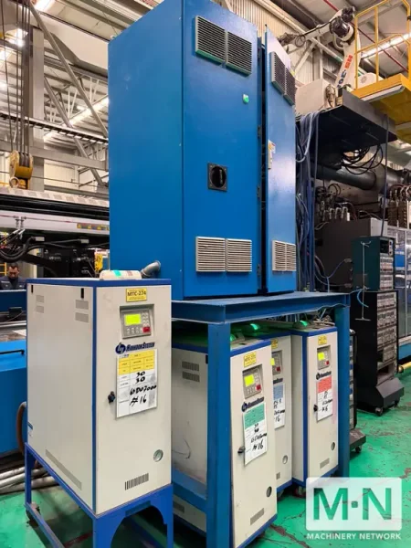 3300 TON 575 OZ LS MTRON MODEL THE ONE 3300 INJECTION MOLDING MACHINE MFG 2022 (2) AVAILABLE