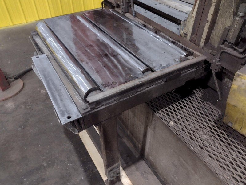 14" X 20.5" BOMAR MODEL #SL-520 SEMI-AUTOMATIC DUAL POST HORIZONTAL BAND SAW, 2003: STOCK #19577