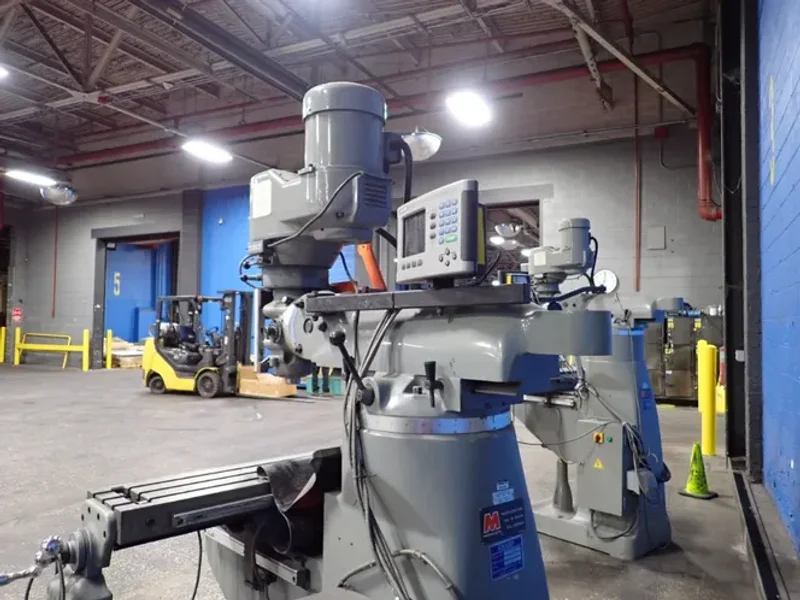 Sharp Industries  50" X 9" Vertical Mill - Lmv-50/dvs