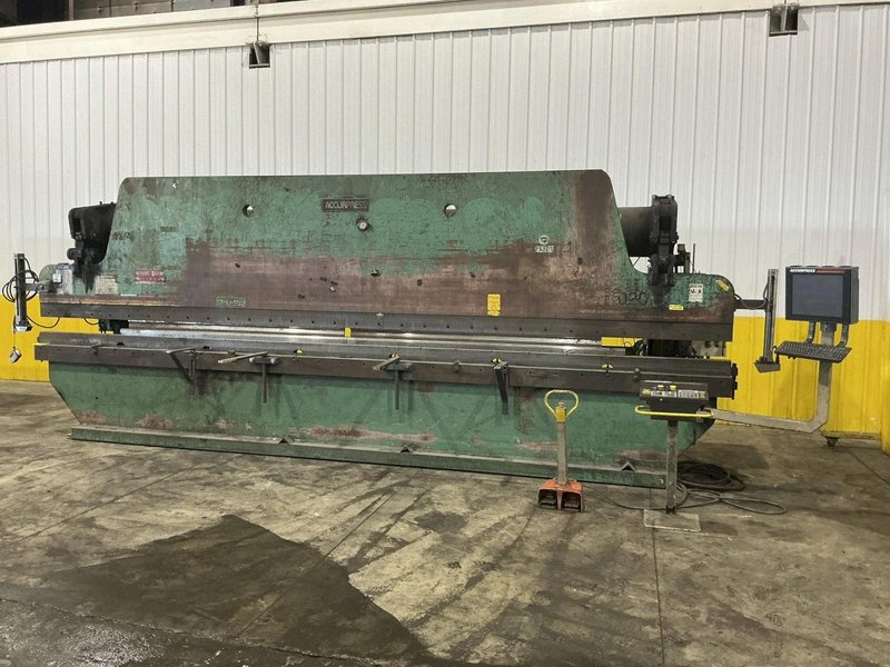 130 TON X 20' ACCURPRESS MODEL #713020 HYDRAULIC PRESS BRAKE: YOBRO #25003