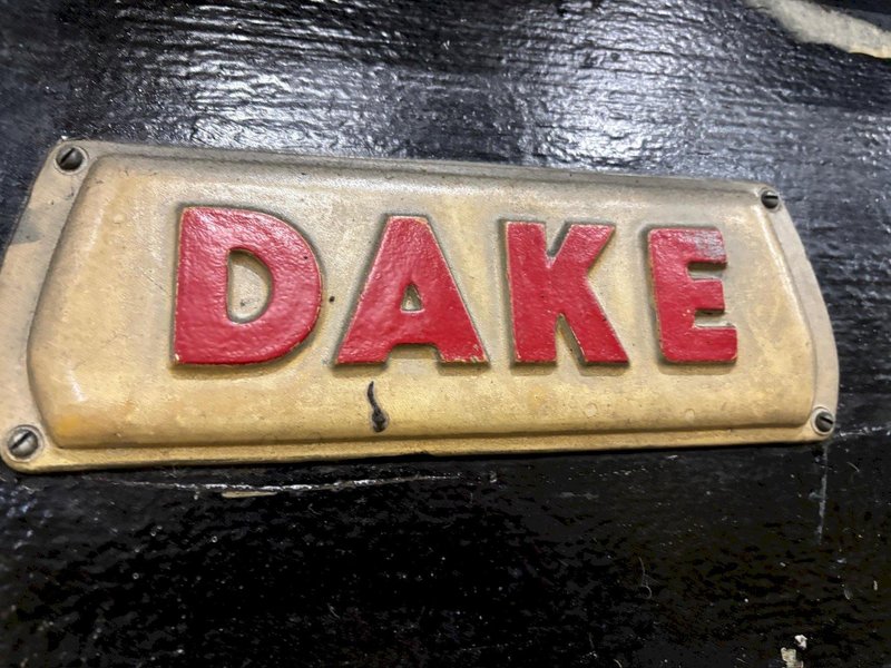 150 TON DAKE MODEL #5-150 H-FRAME HYDRAULIC PRESS: YOBRO #24689