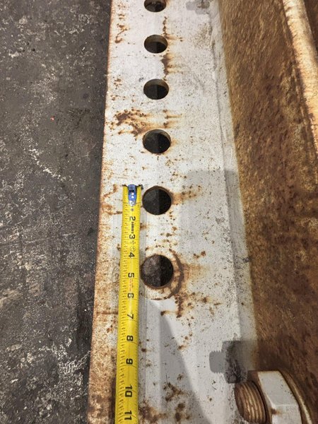 75 TON X 45’ LONG ARCHER STEEL SPREADER BAR / LIFTING BEAM: STOCK #22979